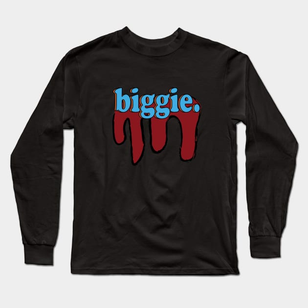 biggie Long Sleeve T-Shirt by cracktivities6